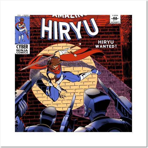 The Amazing Hiryu Wall Art by CoinboxTees